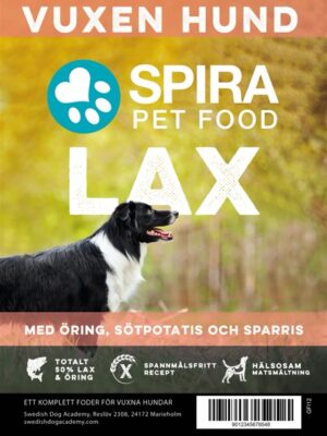 SPIRA hundfoder - Lax 12kg